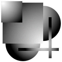 gradient shapes example