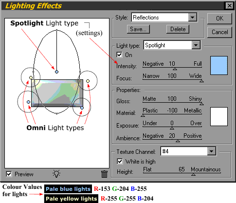 Reflections Light style screenshot